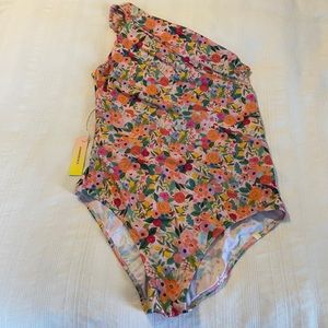 Summersalt x Rifle Paper Co. Sidestroke Swimsuit, size 12, NWT